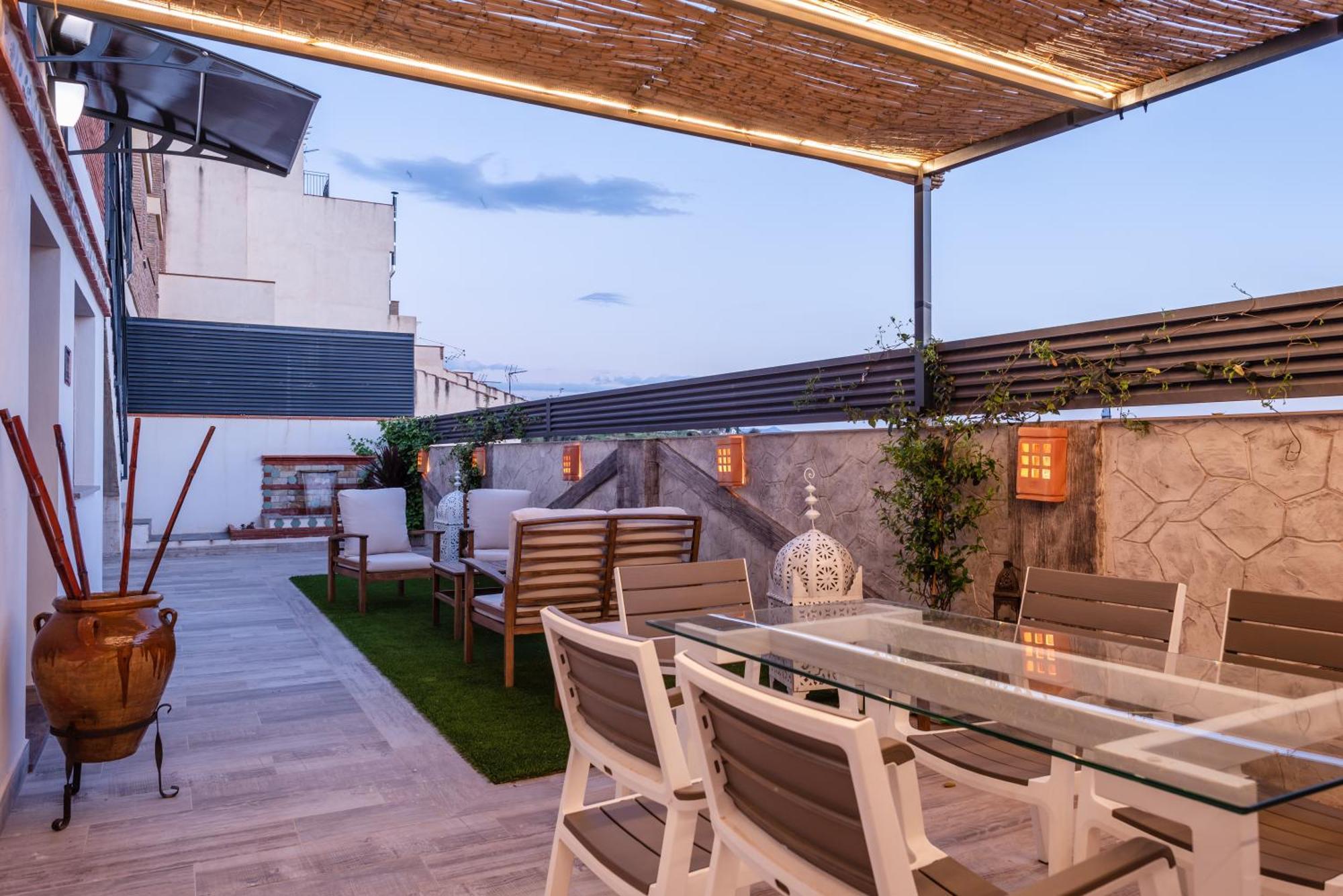 Вилла Casa Penalisa Con Jacuzzi, Barbacoa, Chimenea Y Vistas Panoramicas A Granada Альфакар Экстерьер фото