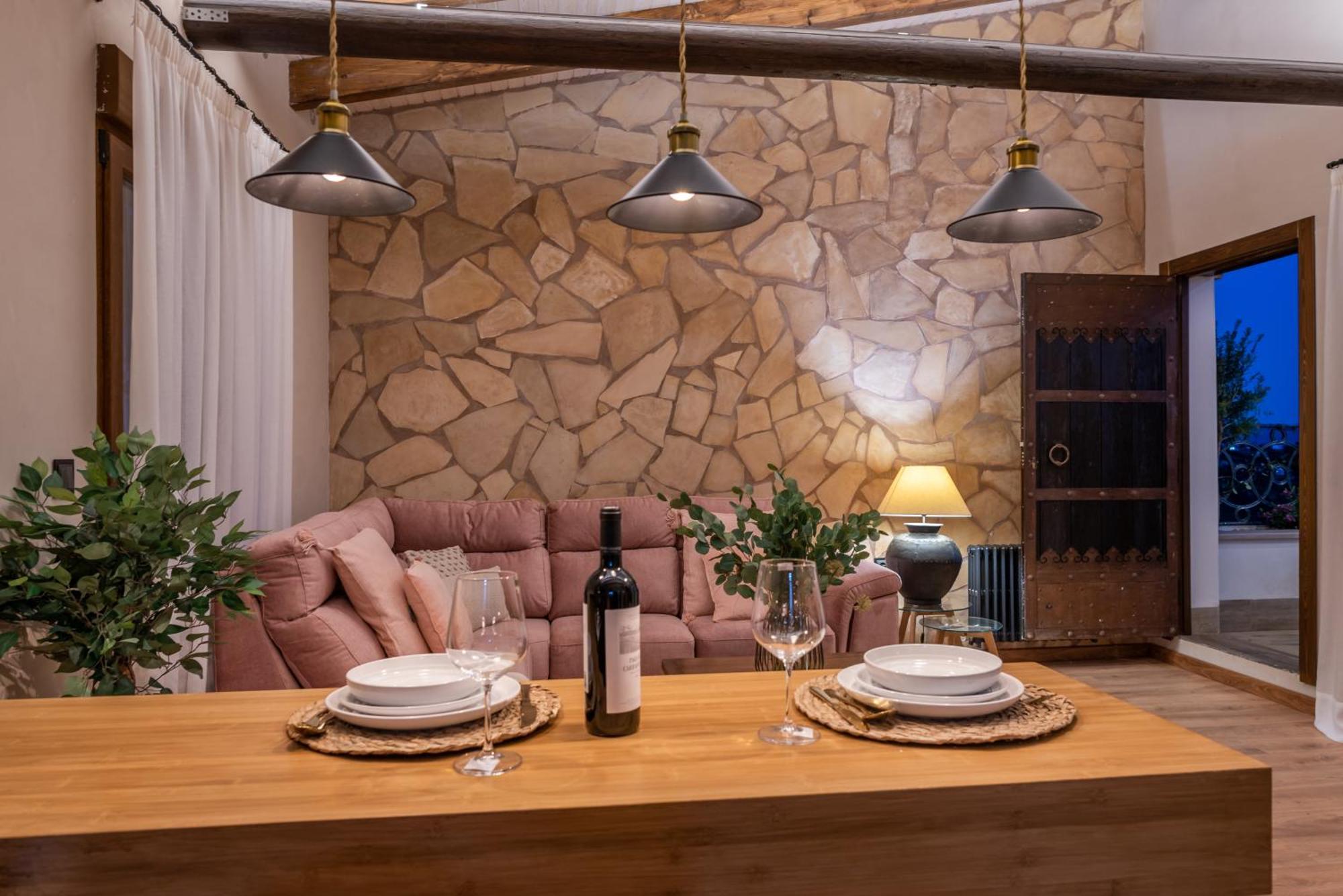 Вилла Casa Penalisa Con Jacuzzi, Barbacoa, Chimenea Y Vistas Panoramicas A Granada Альфакар Экстерьер фото